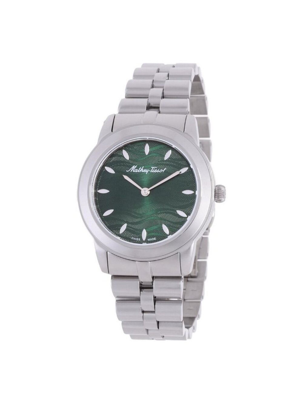 NWT Mathey-Tissot Artemis Quartz Green Dial Ladies Watch